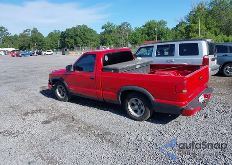 1999 Chevrolet S-10 Ls из США, поврежденный, VIN 1GCCS1444XK214725